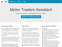 Tablet Screenshot of motortradersassistant.co.uk